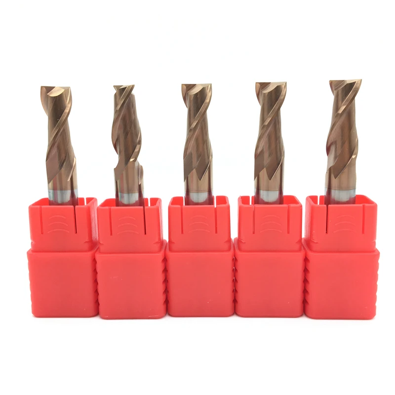 End Mill 10 mét dài 75 mét 100 mét 2 Flute HRC60 Rắn Carbide Xoắn Ốc Phẳng Nhà Máy Cuối Cùng Khía Profiling mặt Phay Cutter đối với Thép