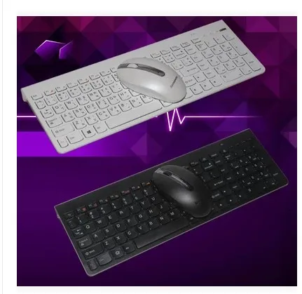 Free Shipping QWERTZ German  2.4Ghz Wireless keyboard Lenovo SK8861 Keyboard  Mice 1000DPI Mouse