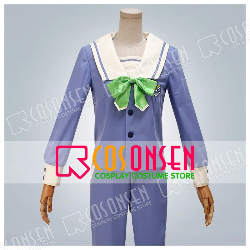 

COSPLAYONSEN Game A3! Summer Rurikawa Yuki School Uniform cosplay costume full set adult costume