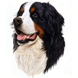 Needlework Diamond Embroidery Beads Puppy Bernese Mountain Dog Pet Diamond Painting 3D 5D DMC Cross Stitch Oil Painting Handwork