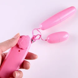 Waterproof Vibrator Mute Mini Vibrators for Women Clítoris Double Sex Egg For Anal and Vagina Sex Toys