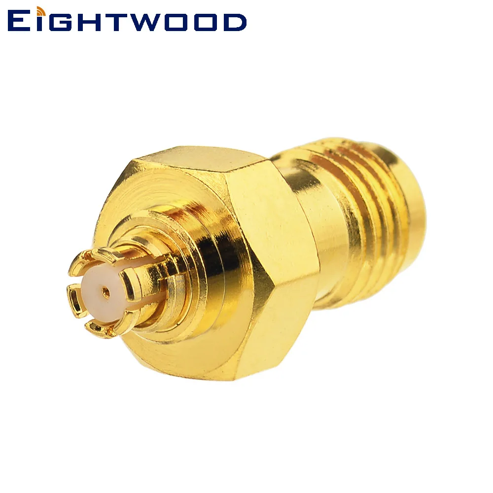 

Eightwood SMA to SM P RF Coaxial Adapter SMA Jack Female to SM P Jack Female Straight 50 Ohm RF Coaxial Connector