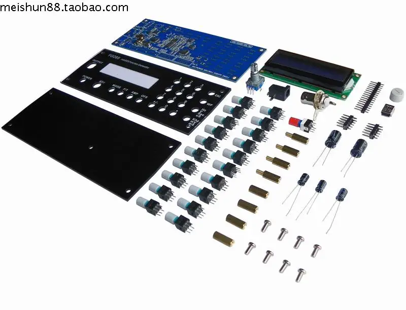 Faça Você Mesmo Educacional Eletrônico Conjunto Gerador de Forma de Onda Sinal Função de Síntese Digital Dds Conjunto com Painel Dso085 Fg085-kit