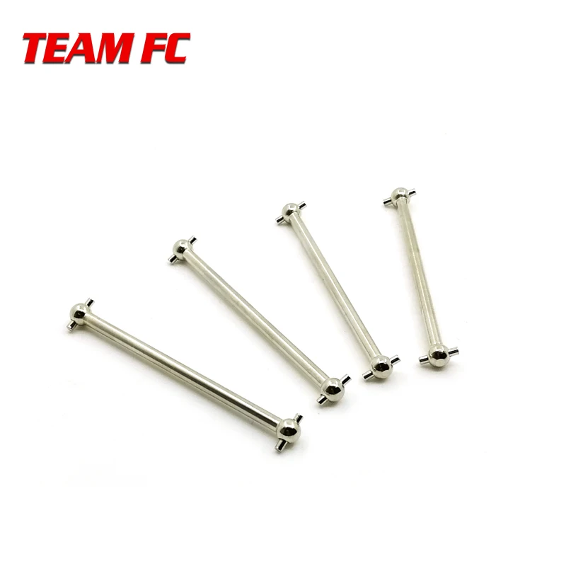 2pair Steel Metal Dogbone Drive Shaft For RC 1/10  Himoto Katana Truggy Upgrade Parts