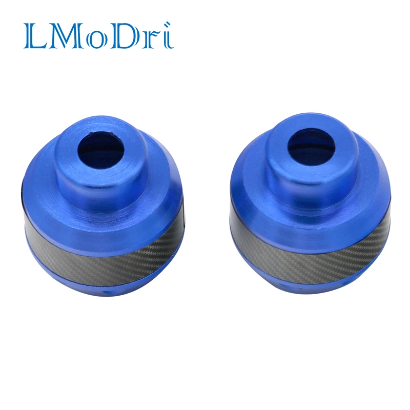 

LMoDri Universal CNC Aluminum Alloy Motorcycle Drop Resistance Shock Absorber Cup Fall Protect Brake Cover Styling For Harley