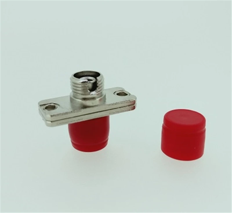 Разъемный оптоволоконный адаптер FC, два сварных металлических корпуса, оптоволоконный соединитель SM MM, разъем APC ftth, заводская поставка ELINK, 2 детали