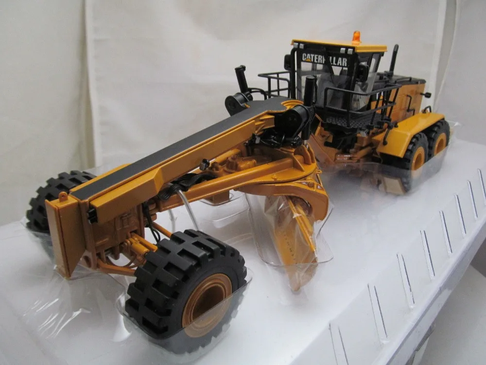 Gegoten Model Geschenk Norscot 1:50 Rups Kat 24M Motor Grader Technische Machines Voertuigen 55264 Voor Inzameling, Decoratie