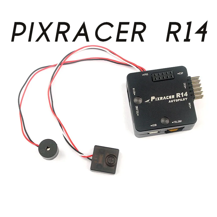 Pixracer R14 F4 Flight Controller With CNC Protective Case ESP8266 Wifi Module Micro SD Card Buzzer RC Quadcopter Transmission