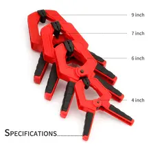 Heavy Duty Plastic Spring Clamp for Woodworking #3