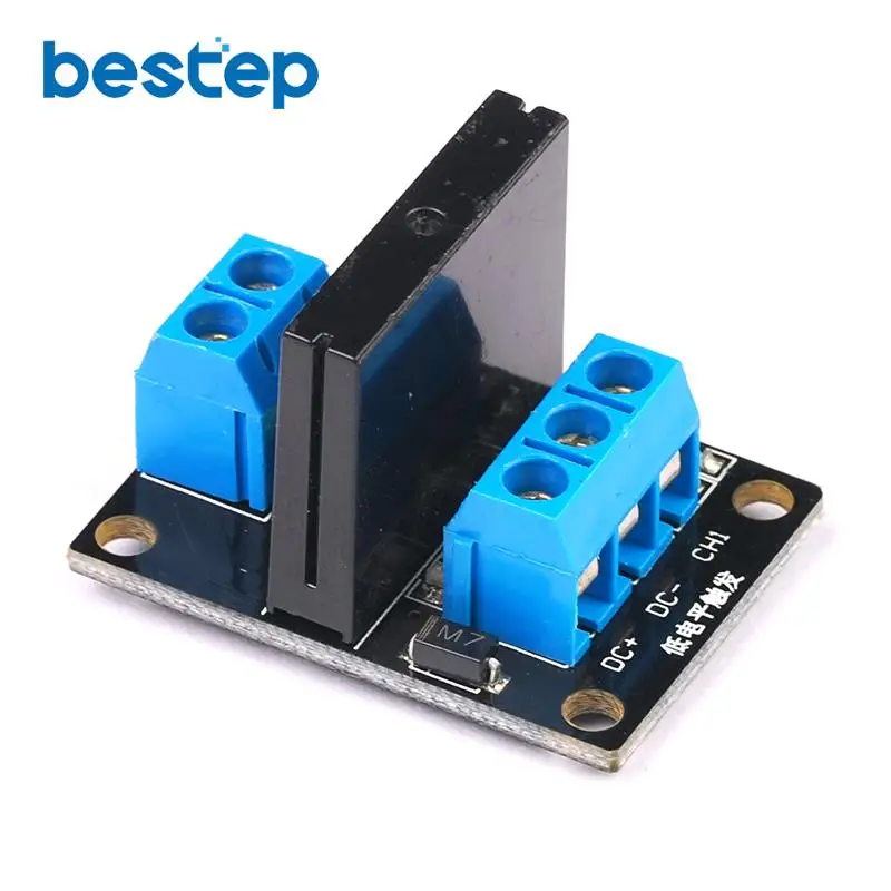 1/2/4/6/8 Channel 3-24V Solid State Relay Module Low Level Trigger DC Control DC with Fuses 250V 2A