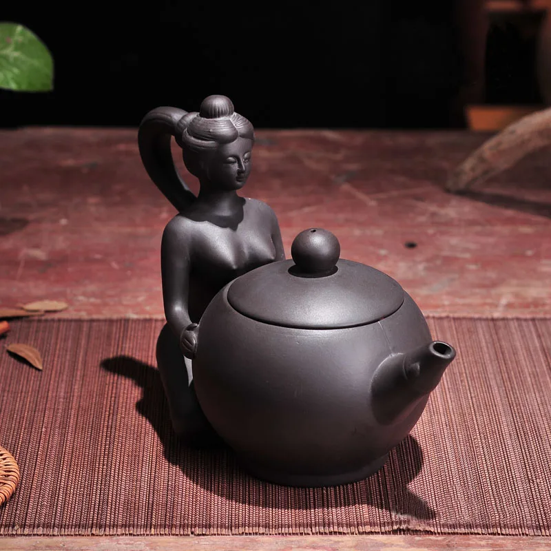 Recommended authentic zisha Violet arenaceous teapot tea set manually beauty purple clay pot of healthy environmental protection