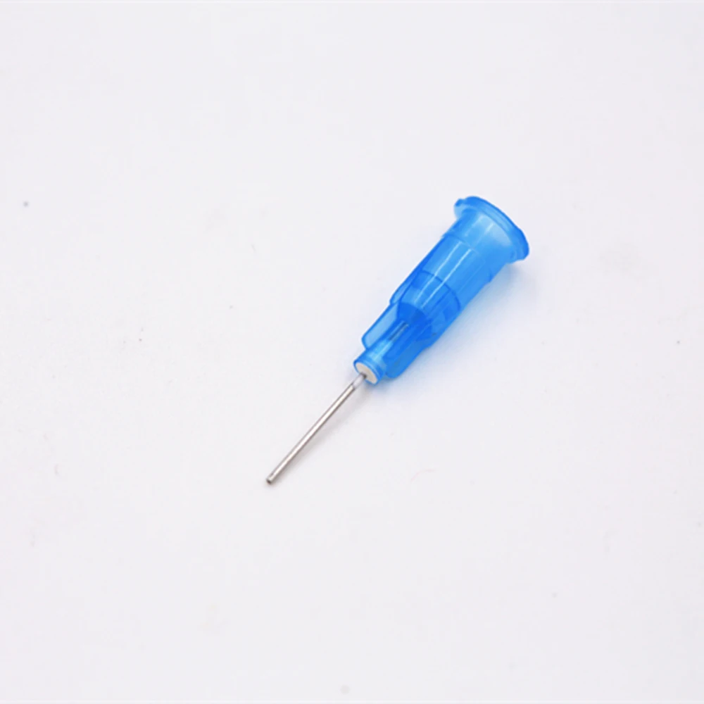 100pcs 23G Precision passivated S.S. Dispense Tip with PP Safetylok hub, 0.5\