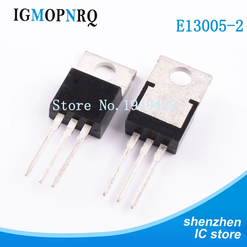 10PCS/Lot New  Triode E13005 E13005-2 13005a e13005 TO-220 NPN Power Transistor Wholesale Electronic