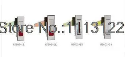 Red Push button Cabinet cam lock Silver Push Button Panel Lock MS603 Push to open Electric Cabinet Push Lock MS720 1 PC