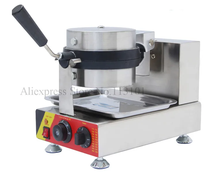 Rotatable Waffle Machine Snack Machine For Yummy Waffle Making Classical Waffle Baker Electric Heating