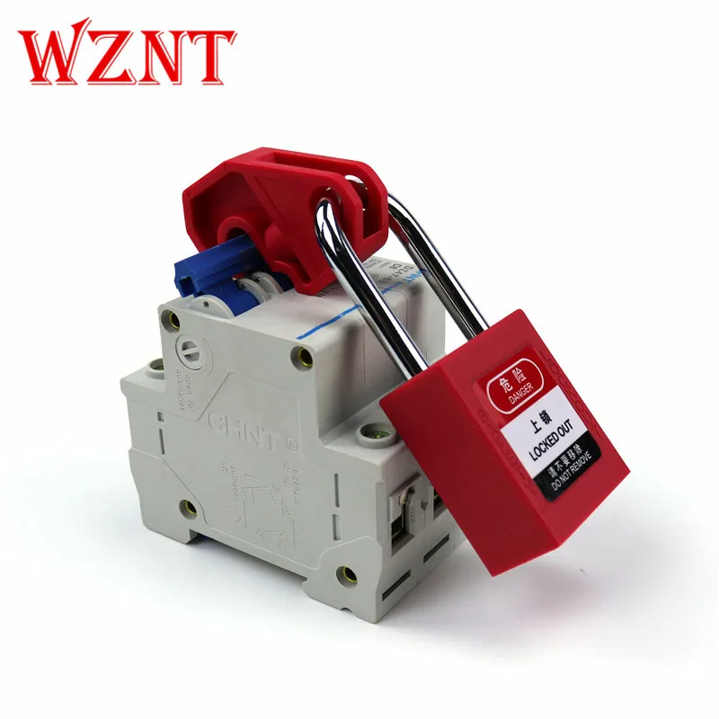 Universal Clamp On Safety Plastic Lockout Devices Circuit Breakers lock Loto