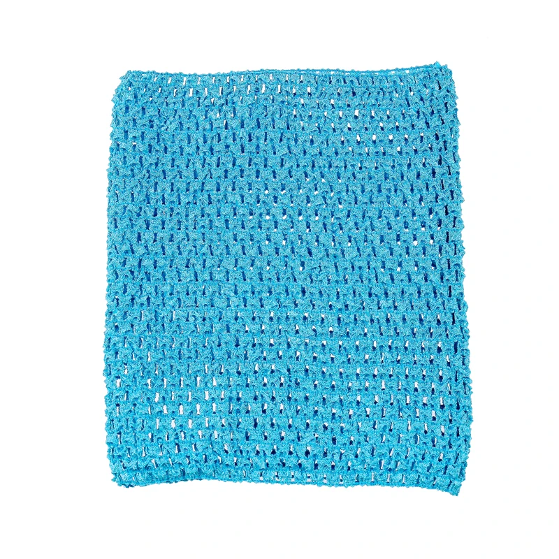 1pc crochê tutu topo do tubo 9 polegada crochê bandana tutu bandas meninas pettiskirt tutu topos para vestidos tutu