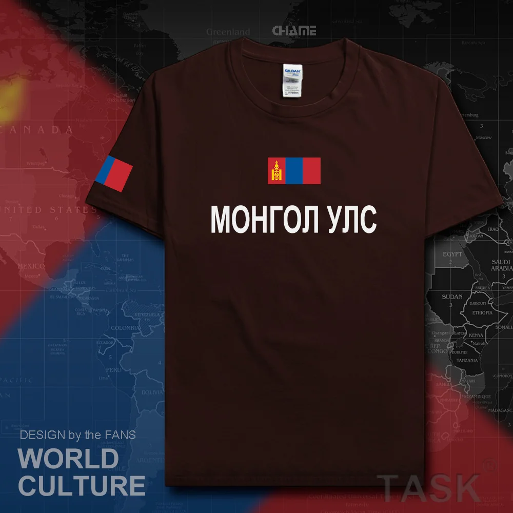 Mongolia men t shirts fashion 2017 jersey nation team 100% cotton t-shirt clothing tees country sporting MNG Mongol Mongolian