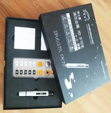 ZXYT3DB-FI жидкий металлический 3D перо металлическое материал проводящие чернила ручка Схема Дизайн DIY