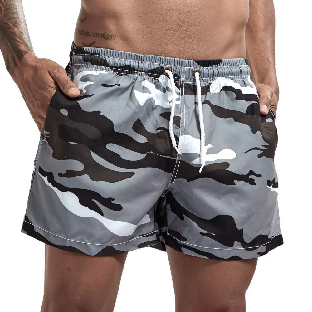 Mens swimming shorts camouflag sports board beach shorts men short de bain homme mens swim shorts short homme de plage