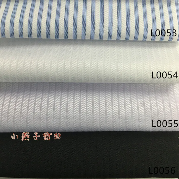 cotton fabric cloth herringbone twill shirt for men and women of color in spring and summer Home Furnishing cloth,