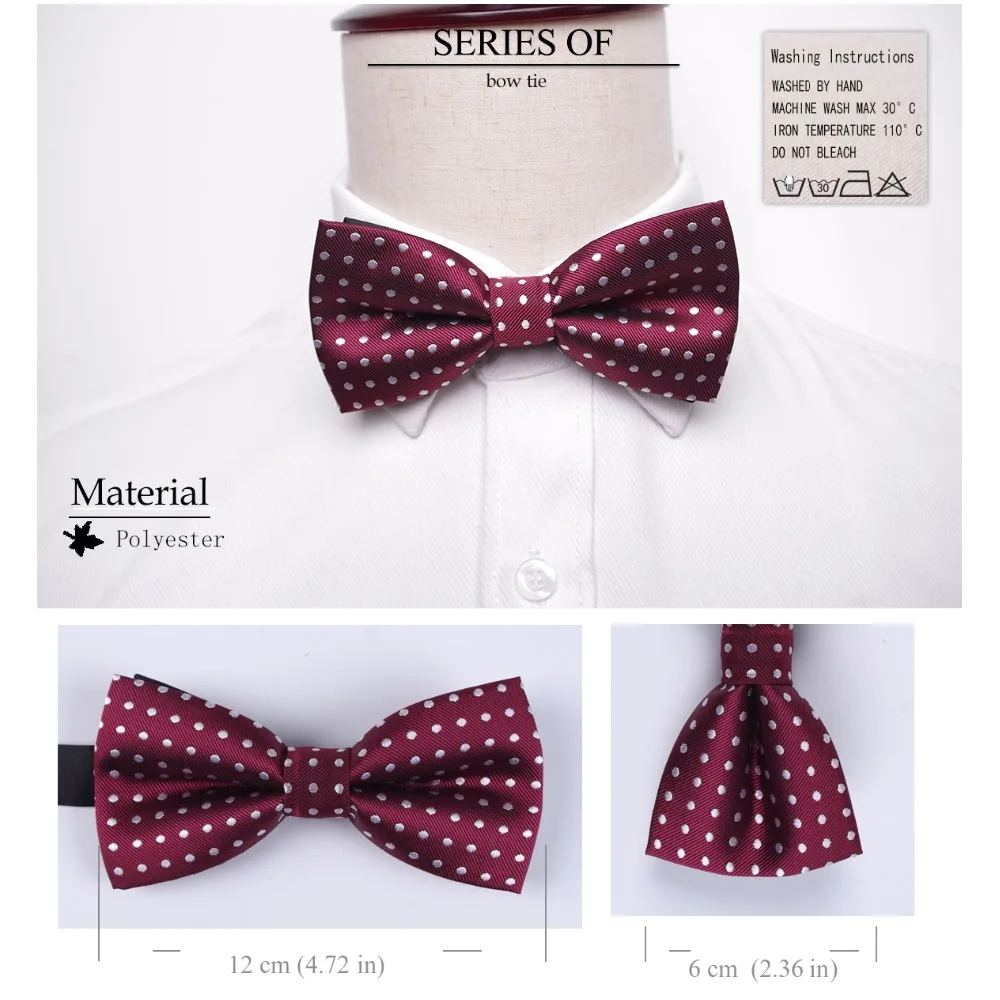 Bowtie Mannen Formele Stropdas Jongen Mannen Fashion Business Wedding Strikje Mannelijke Dress Shirt Krawatte Legame Gift