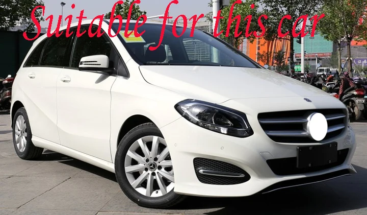 W246 For Mercedes-Benz B-Class  B220 B250 B180 B200 2013-2018 Car Side Windows Wind Deflectors Windshield Tinted Sun Visors 2015