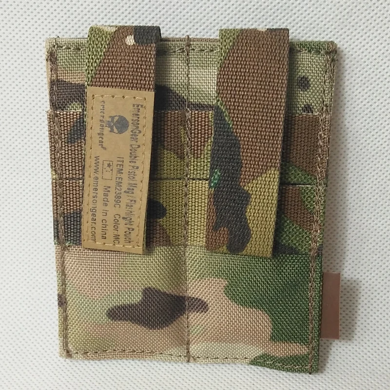 EmersonGear Tactical Doppia Pistol Magazine Pouch Pistola Mag Pouch Per GLOCK, M1911, 92F, 40 millimetri granate, ecc.