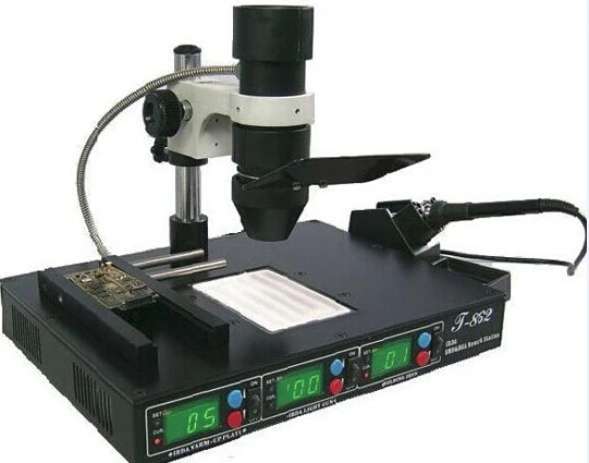 Station de préchauffage à infrarouge PCB SMT SMD, fer à souder 2 en 1 BGA IC, Station de soudage pour rénovation T862
