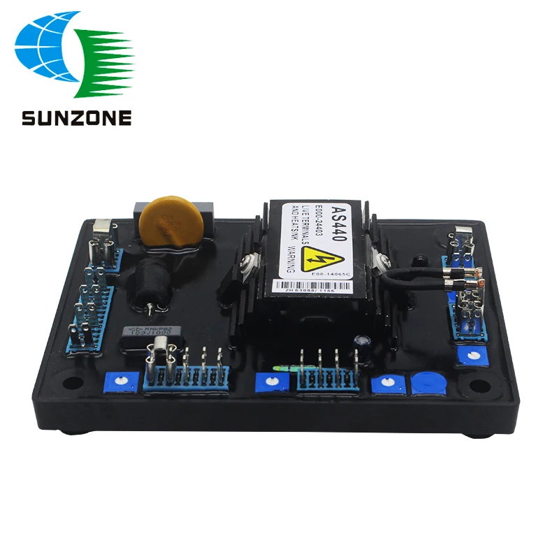 Power Generator AVR AS440 For Brushless Generator Parts Stablizer Voltage Regulator Free Pad Damping Feet