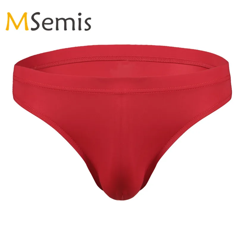 Swimwear Mens Swimsuit Underwear Bikini Briefs Bulge Pouch Panties Swimming Truck Mesh Jockstrap Swim Short Male Swimming Suit