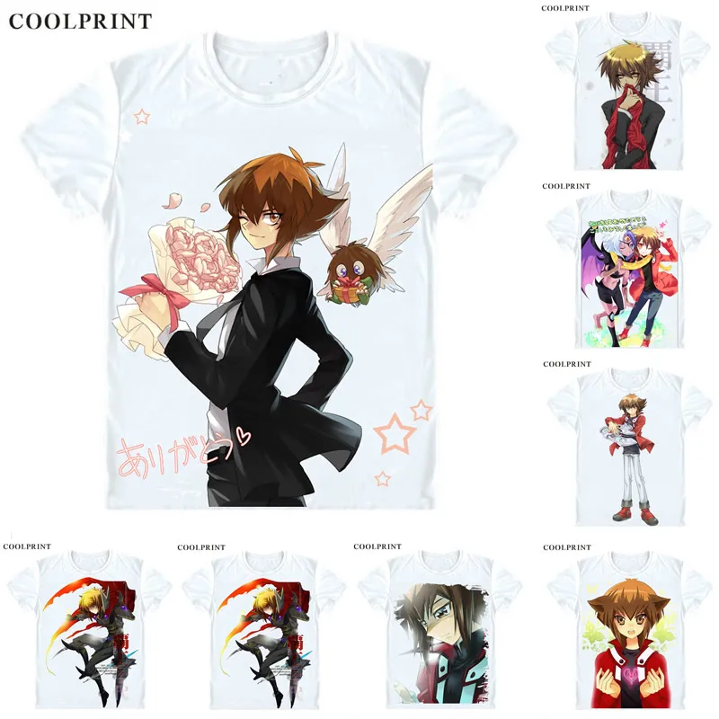 Camiseta de Juudai Yuuki Jaden Yuki Judai para hombres, camisa de yu-gi-oh GX Duel Monsters Next Generation, camisetas de manga corta Premium