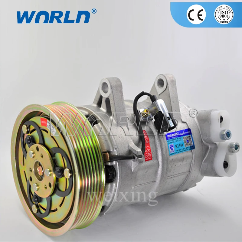 AUTO A/C COMPRESSOR for NISSAN PATROL Y61 1997-/MISTRAL II 1992-/TERRANO 1995-2004/ Y61 2.7 3.0 92600VB800/92600-VS40B