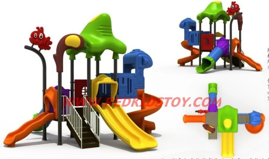 2015 Good Quality CE Certificated Outdoor Playground Children Outdoor Play Slide HZ-14102C