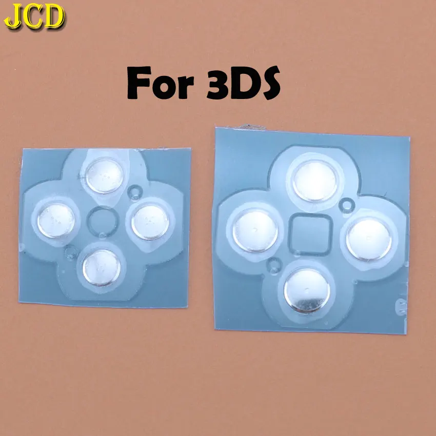 JCD 1PCS For 3DS 3DSLL 3DSXL New 3DS XL LL Controller D Pads D-Pad Metal Dome Snap PCB board buttons Conductive FIlm