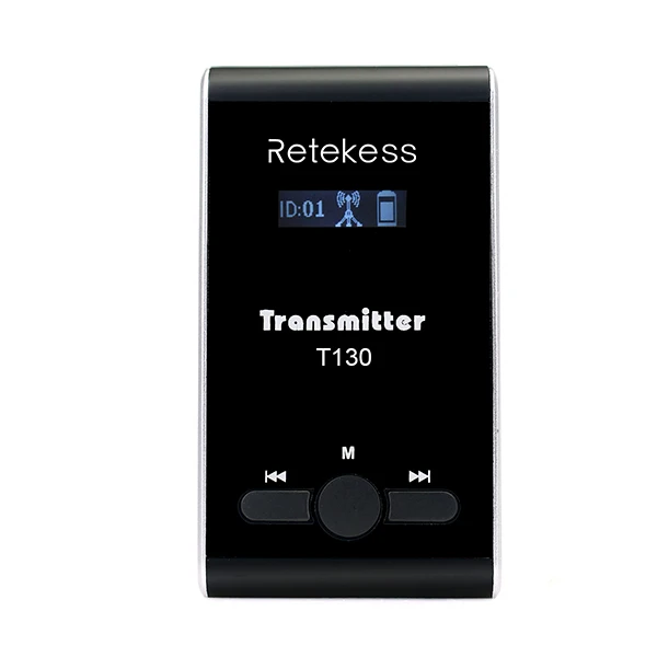 Retekess T130 Whisper Drahtloser Tourguide-Audio-Guide-Sender für Simultanübersetzung bei Ausflügen und Dolmetschungen bei Meetings – Detail 17