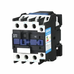 CJX2-3210 24VAC 36V 110V 380V 220V 50Hz Coil Voltage 50A 3 Pole 1NO 35mm DIN Rail AC Contactor