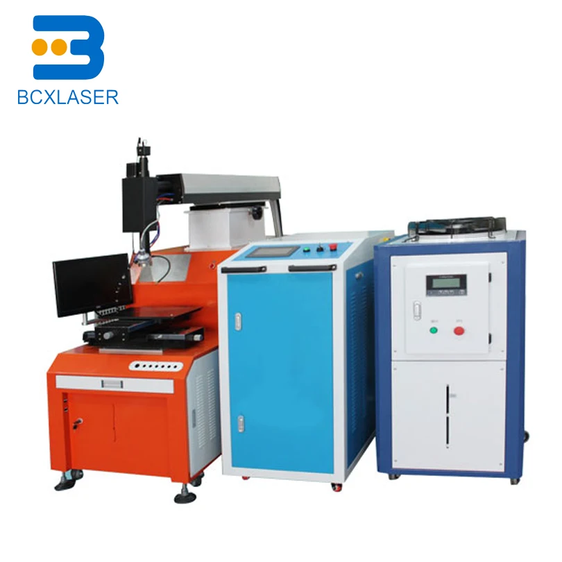 Лазерный сварочный аппарат BCX Laser 300W 400W 500W YAG для нержавеющей стали, полностью металлический материал