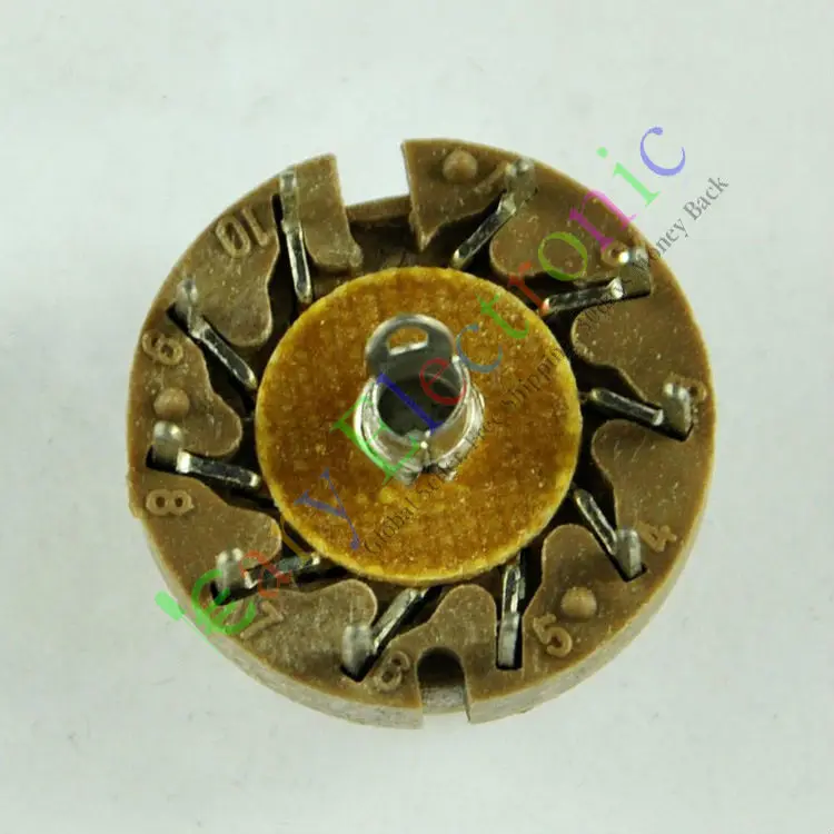 Bán buôn và bán lẻ 8 cái 10pin Bakelite ổ cắm ống chân không van cơ sở cho D9J2 đài phát thanh amps phần DIY miễn phí vận vận chuyển