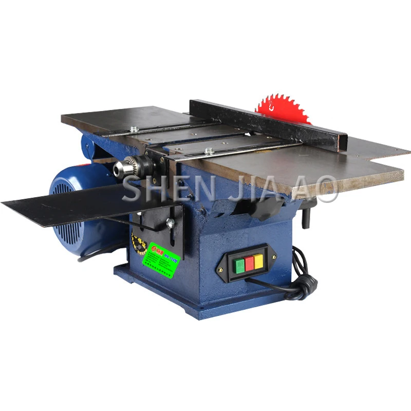 MB150 Multi-function Electric Workbench Woodworking Machinery Electric Planer Flat Planing Table Woodworking Saw Machine 220V