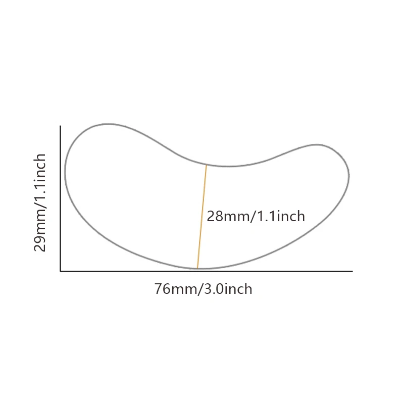 30/50/100 paren/zak Hoge Kwaliteit Pluizende Eye Pads Wimper Extension Eye Gels Patches Wimper Hydro Gels voor Makeup Tools