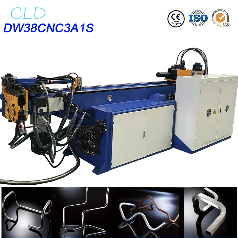 Pipe bender cnc pipe tube bending machine stainless steel iron copper aluminum square pipe tube bender automatic hydraulic