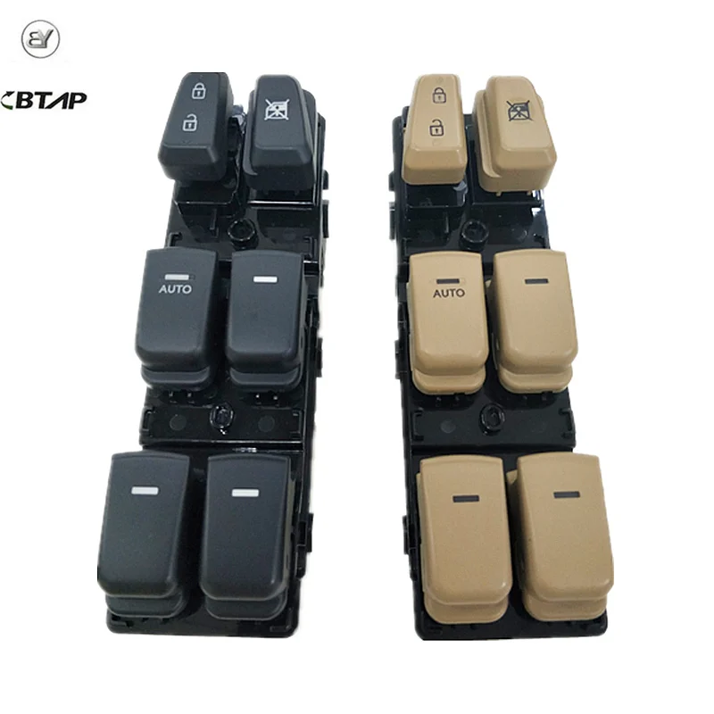 BTAP New Black & Beige Electric Power Window Switch For Hyundai Sonata 2011-2014 93570-3S000RY 93570 3S000RY 935703S000RY