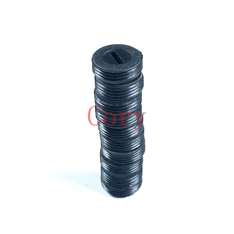 10 pezzi di plastica nera vite portaspazzole in carbonio Caps Case Dia. 12mm/13mm/14mm/15mm/16mm/17mm/18mm/20mm/22mm