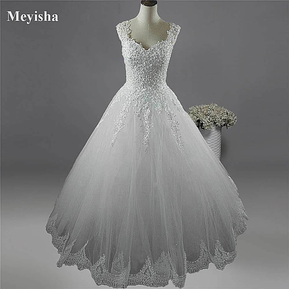 ZJ9076-C-vestido de novia blanco con perlas de marfil, 2023, parte inferior de encaje, talla grande 2-26W