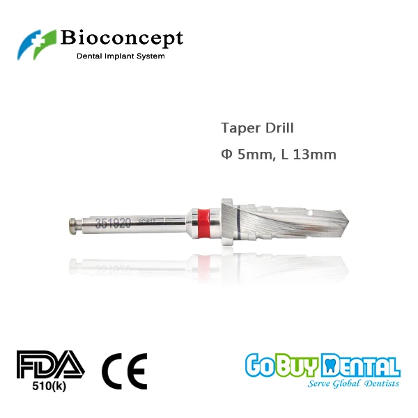 

Bioconcept BV system Taper Drill φ5.0mm, length 13mm(351920)