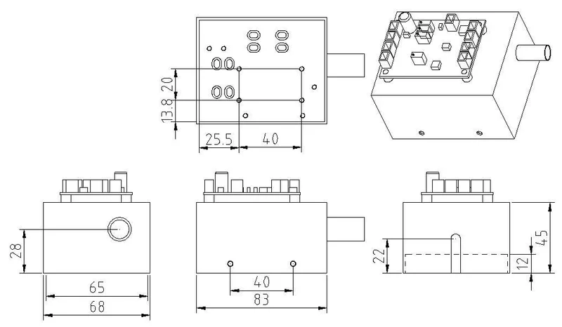 1 W Laser Module Rgb Volledige Laser Diode Voor Laser Light Projector