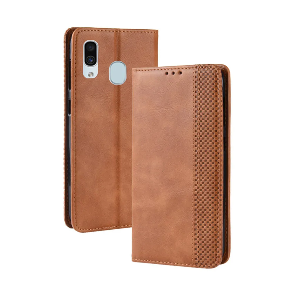 For Samsung Galaxy Wide 4 Case Luxury PU Leather Wallet Magnetic Adsorption Case For Samsung Wide4 A205S SM-A205S Phone Bags