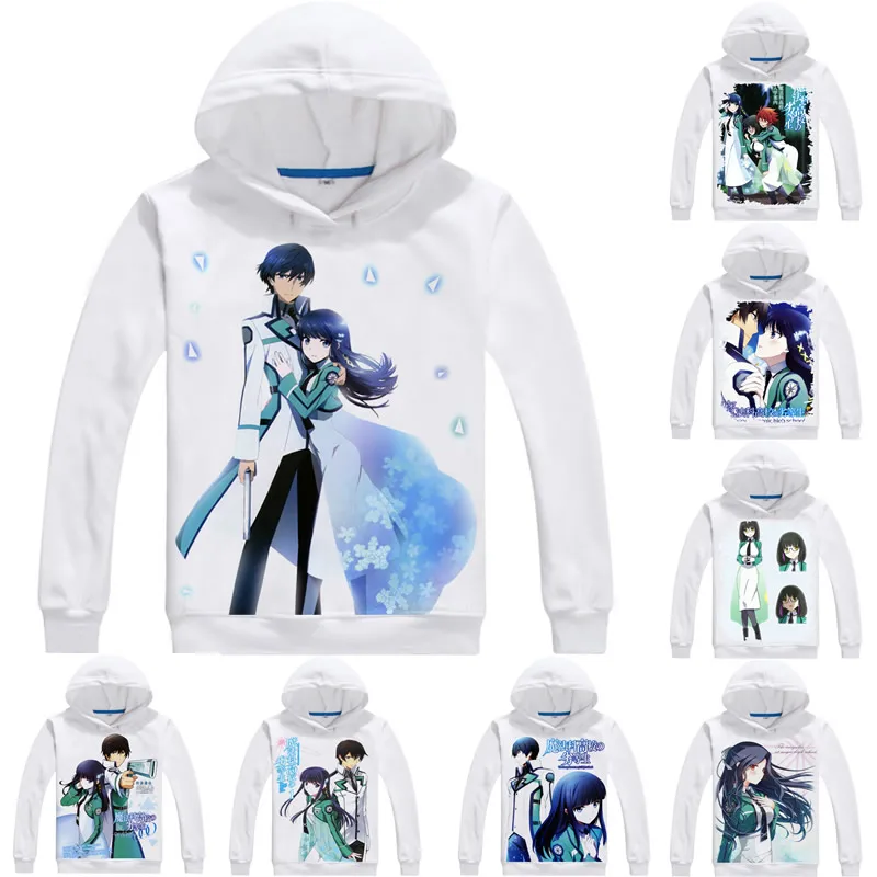 

The Irregular at Magic High School 3D Hoodies Men Hip Hop Long Sleeve Anime Hoodie Tatsuya Shiba Miyuki Cosplay Sweatshirts Girl