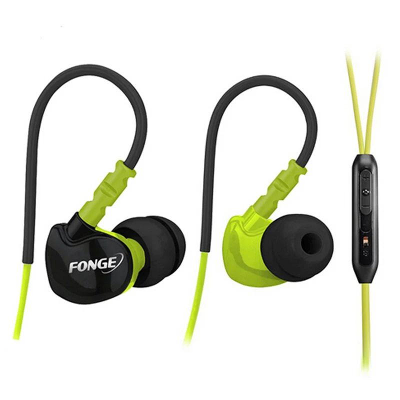 Earphone Sport Running Headsets Bass Headset Waterproof IPX5 Earbuds HIFI Handsfree With Mic For Xiaomi Earphone for Meizu